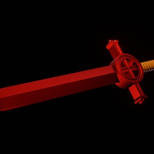 Finn's Demon Blood Sword, Adventure Time, 3D Model, STL File image 8