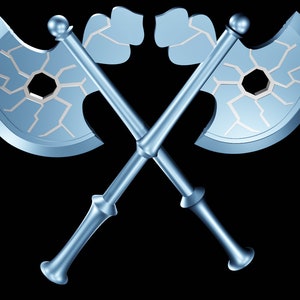 Sub-Zero War Axe, Mortal Kombat 11, 3D Model, STL File