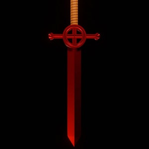 Finn's Demon Blood Sword, Adventure Time, 3D Model, STL File image 5