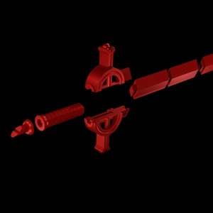 Finn's Demon Blood Sword, Adventure Time, 3D Model, STL File image 10