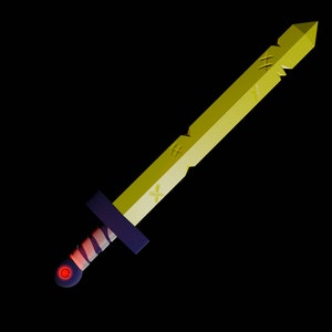 Finn&#39;s Original Sword, Adventure Time, 3D Model, STL Files