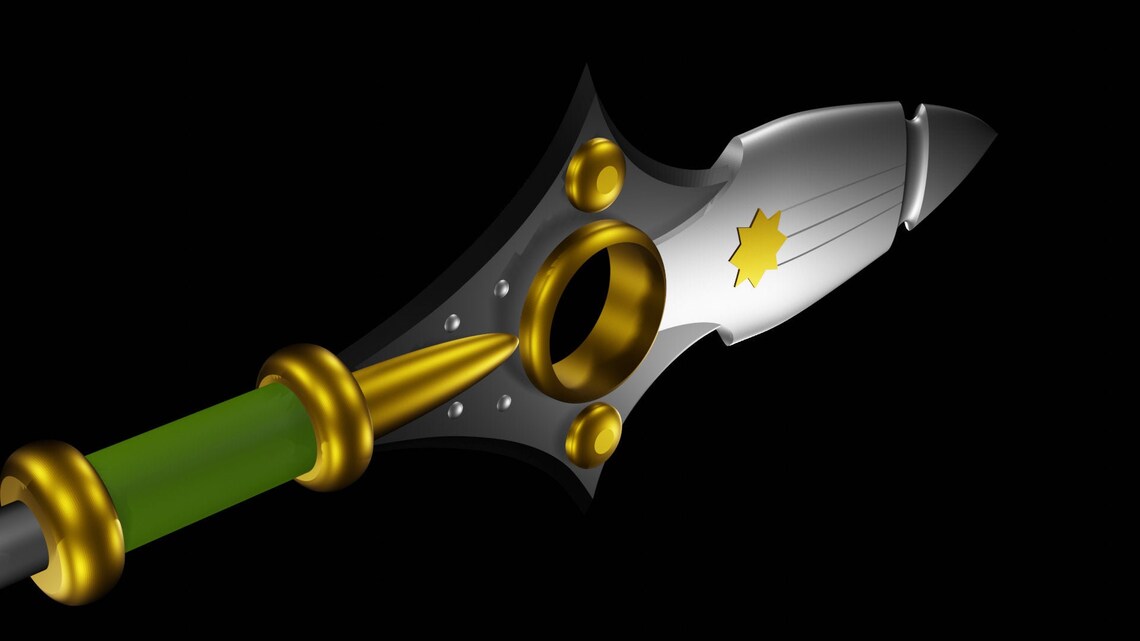 Fairy King Harlequin Sacred Treasure True Spirit Spear Etsy