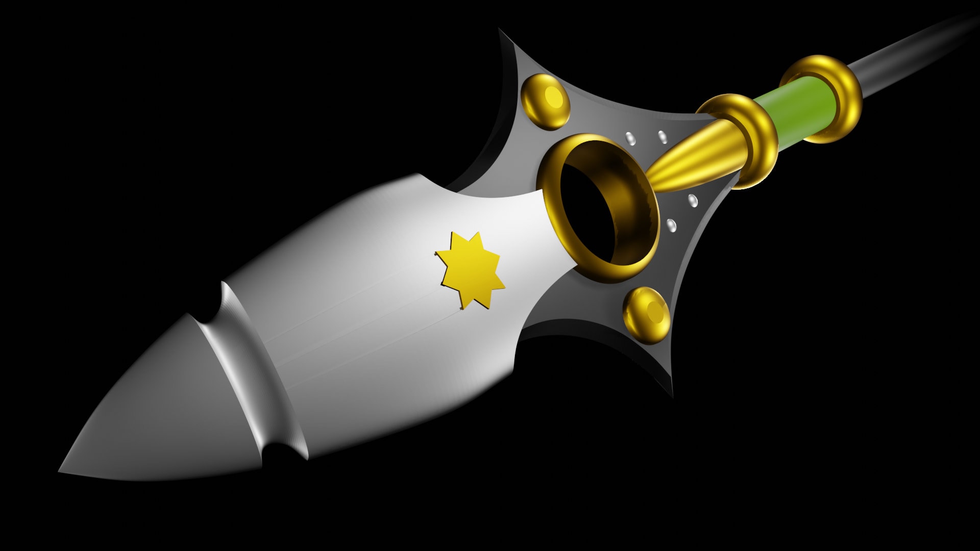 Fairy King Harlequin Sacred Treasure True Spirit Spear Etsy