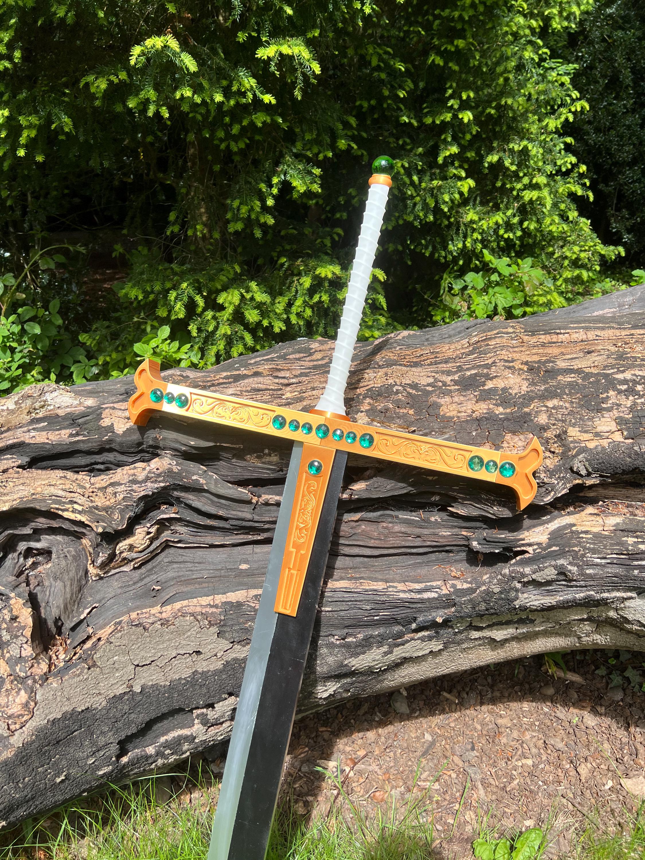 ジュラキュール・ミホーク 黒い大剣 夜 、コスプレ剣、コンベンション