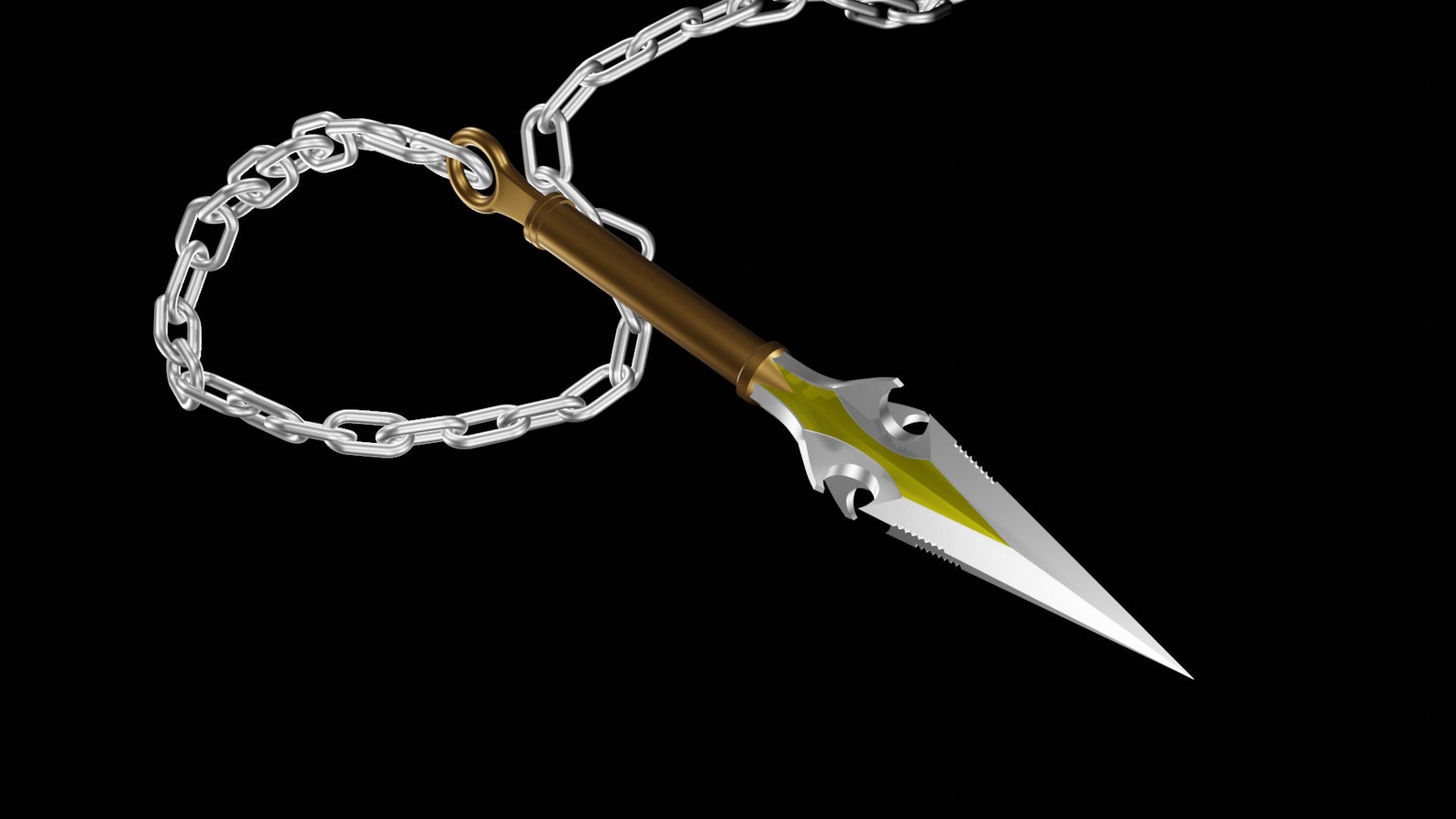 Scorpions Kunai and Chain, Mortal Kombat 2021 Movie, 3D Model, STL File