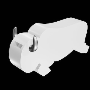 Aang&#39;s Bison Whistle, Avatar , 3D Model, STL File