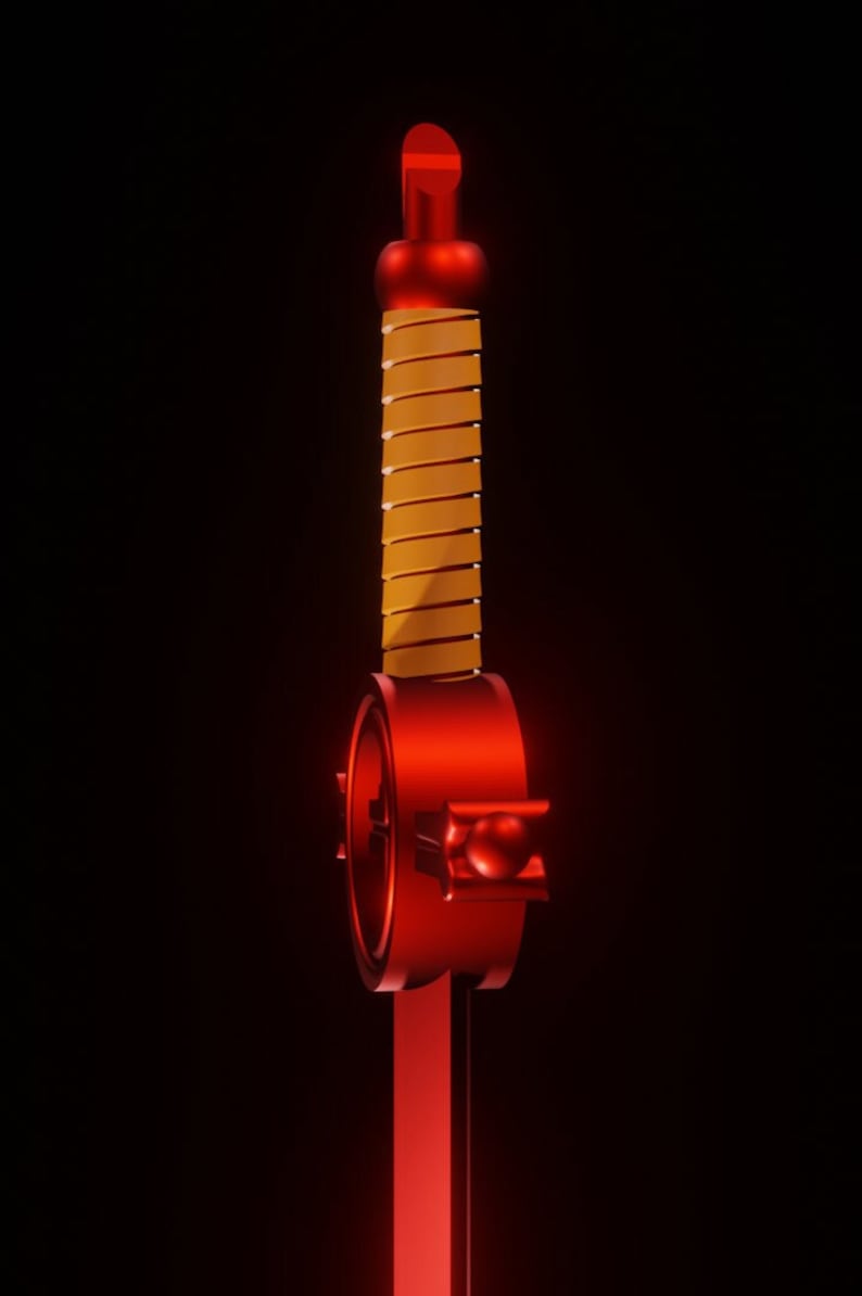 Finn's Demon Blood Sword, Adventure Time, 3D Model, STL File image 7