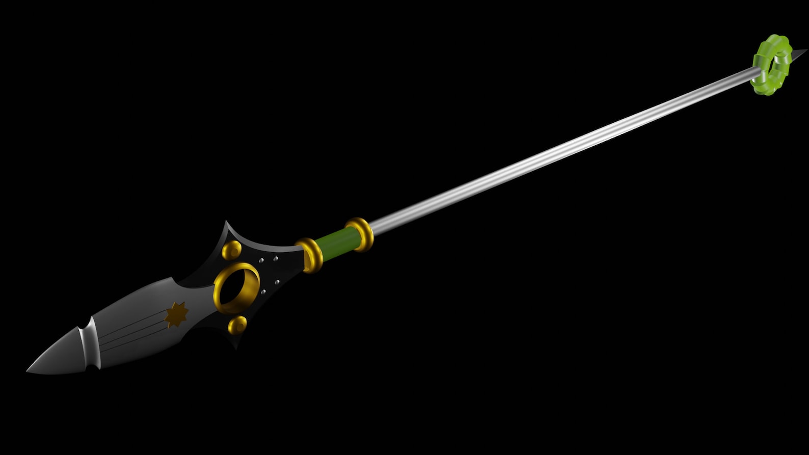 Fairy King Harlequin Sacred Treasure True Spirit Spear Etsy