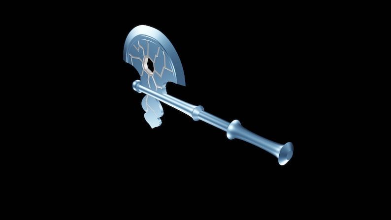 SubZero War Axe Mortal Kombat 11 3D Model STL File Etsy