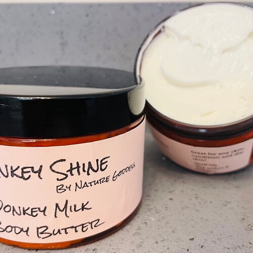 Donkey Milk Body Cream Etsy