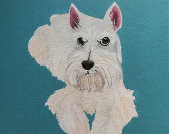 Custom Acrylic Pet Portrait