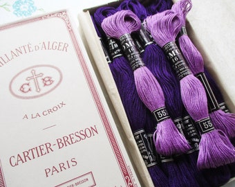 French Embroidery Thread, 25 Skeins,  DMC, Cartier Bresson