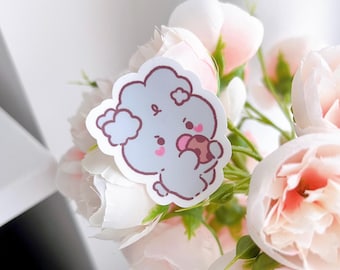 Cute Cookie Bunny Sticker