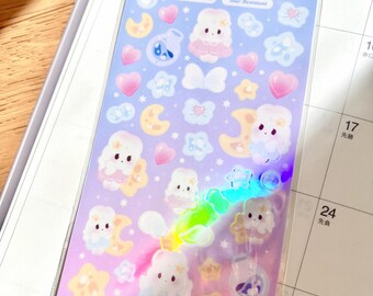 Fairy Bunnies Sticker Sheet