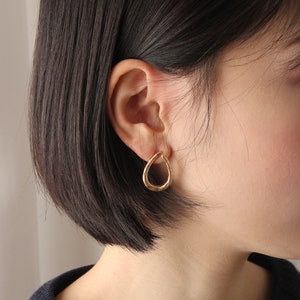 Cozani Earrings • Classic Tear Drop Studs • Titanium Post Earrings • Nickel Free Hypoallergic Studs • Perfect Gift for Her