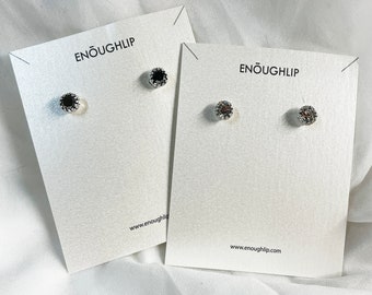 Zarte Maxi Ohrringe mit Swarovski Kristallen in verschiedenen Farben • Nickelfreie Titan Ohrstecker • Beste Geschenke für sie!