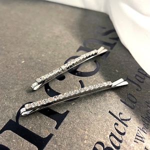 Crystal Metal Hair Pin Set (Pack of 3, 3Pcs) • Beautiful Hair Clip • Strong & Stylish Hair Clip • You Can Mix and Match!