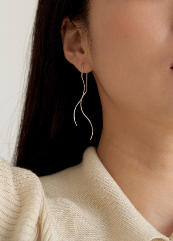 Elli Orecchini pendenti con cristallo in argento sterling 925 Orecchini ✔️ acquista online