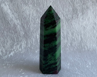Vivid Ruby in Zoisite Point