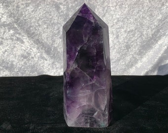 Purple Fluorite Point