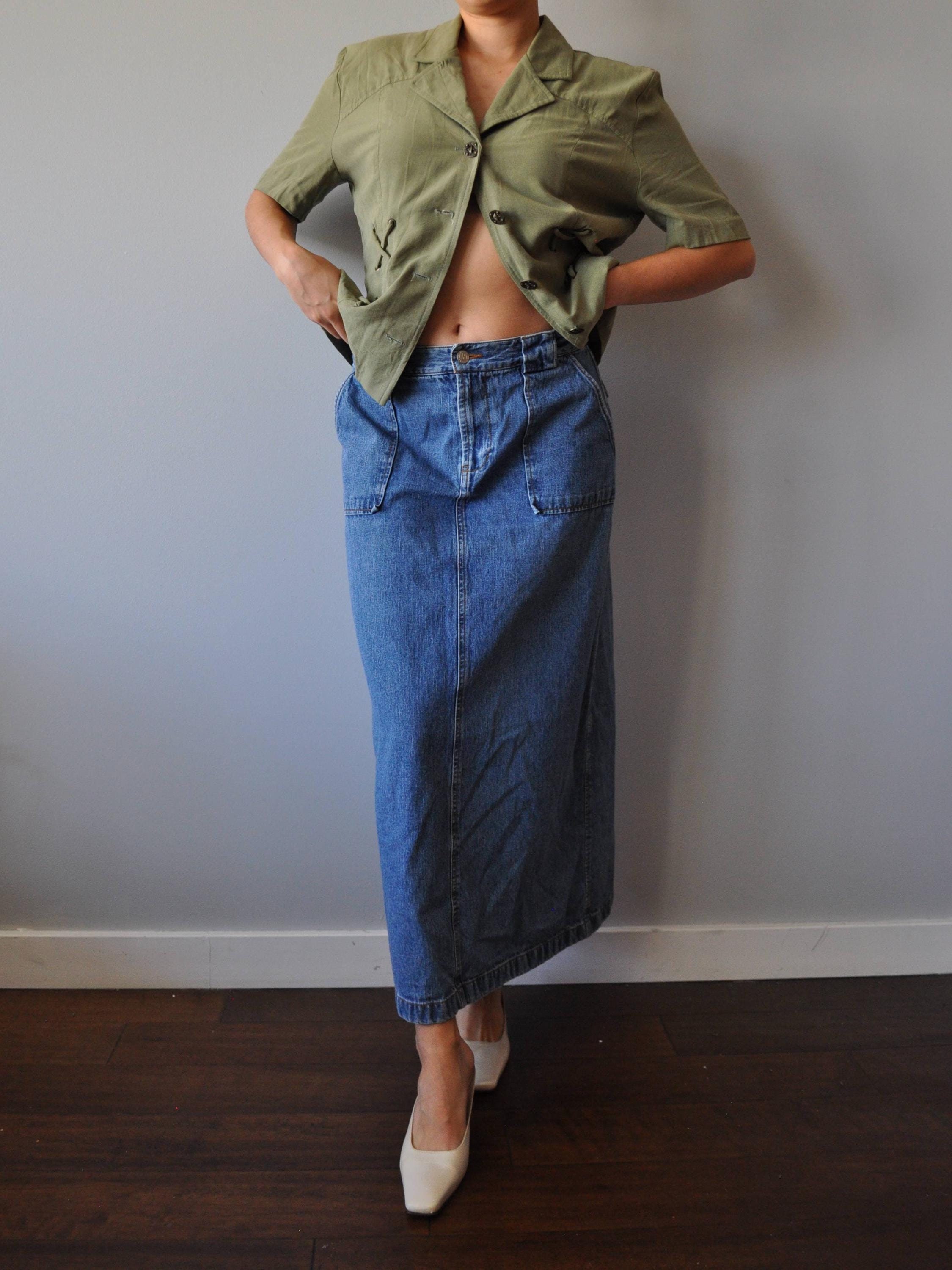 Long khaki skirts cheapest bulk
