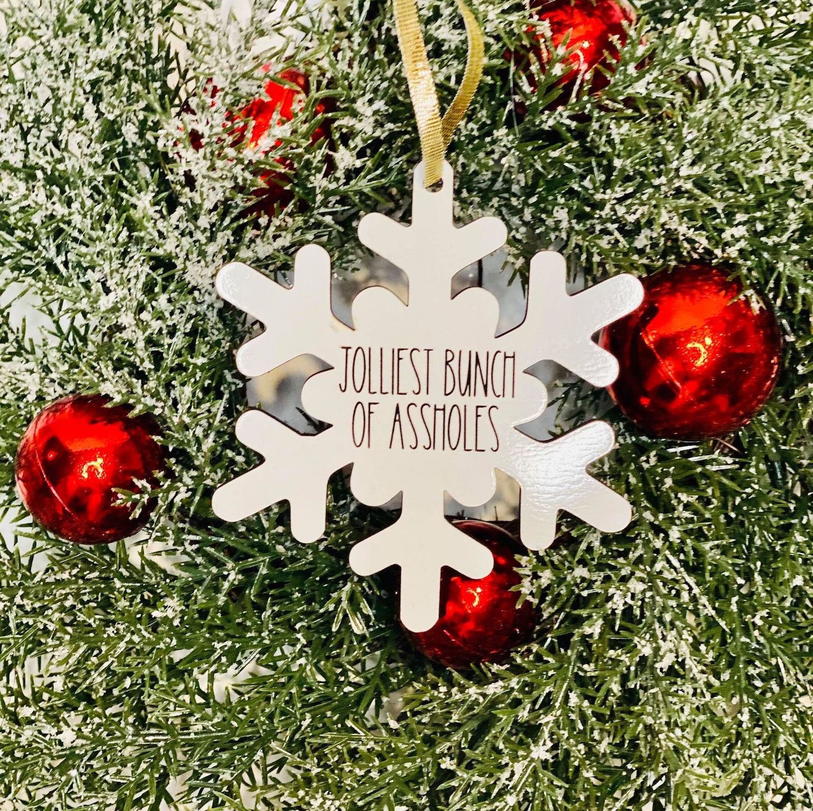 Christmas Tree Ornaments Inappropriate Ornaments Funny Gift Etsy