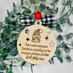 Lustiges Ornament| Christbaumschmuck| Mama| Knebel Geschenk| Ornament| WichtelMama Ornament