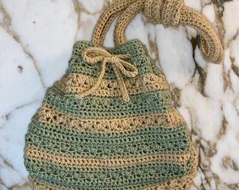 Crocheted Nature Vibes Bag