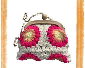 Flower Power Crochet Bag