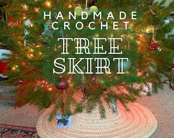 Farmhouse Crochet Tree Skirt