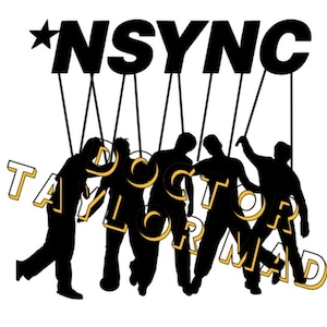 NSYNC No Strings Attached SVG File