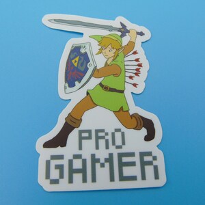 PRO GAMER 3-Zoll-Vinyl-Aufkleber