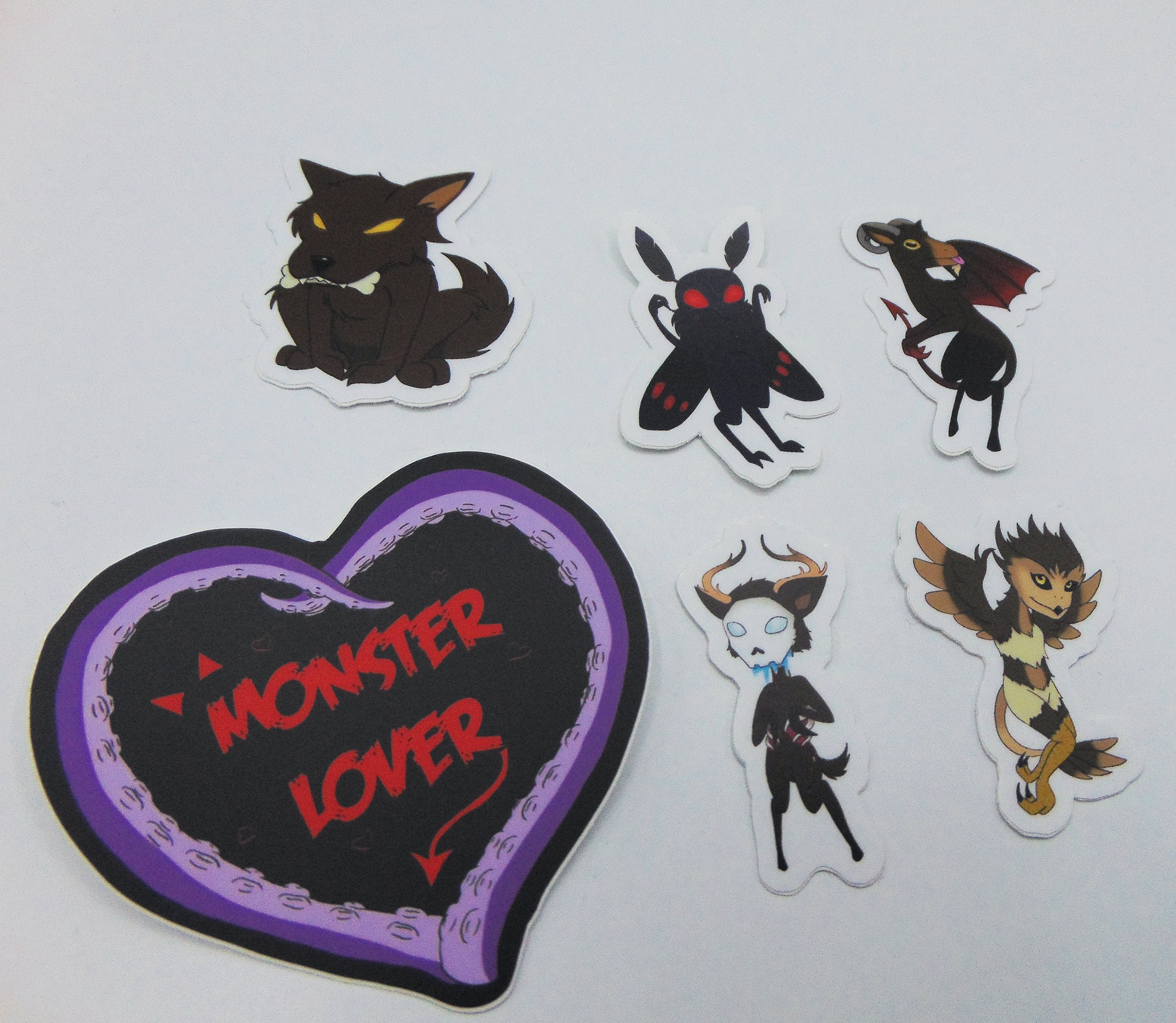 Monster Vinyl Sticker Pack - Etsy