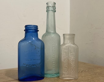 Vintage Glasflaschen