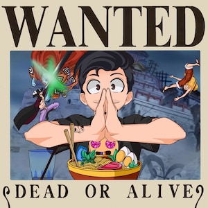 Custom One Piece Inspired Wanted Poster image 1