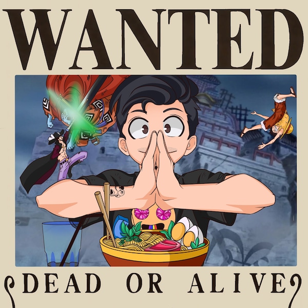 Custom One Piece Inspired Wanted Poster!