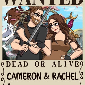Custom One Piece Inspired Wanted Poster image 2