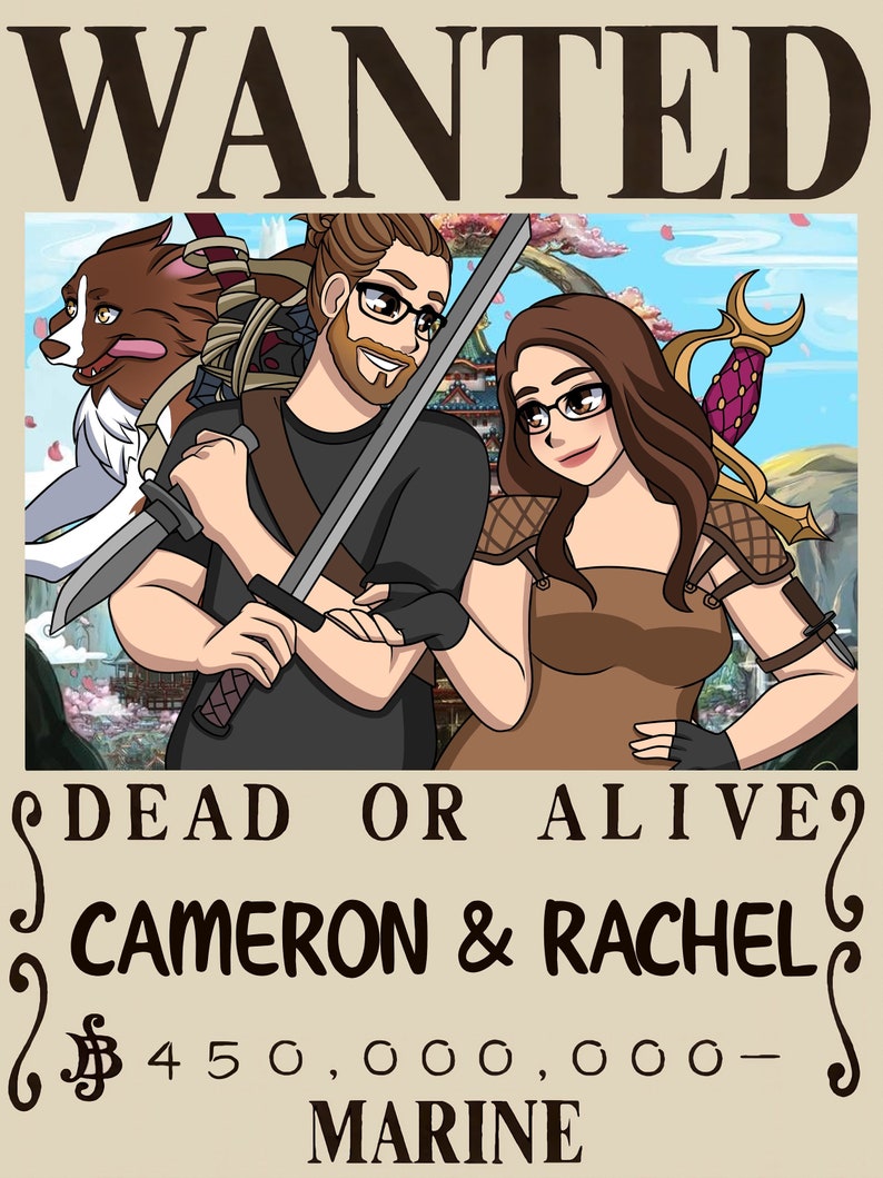 Custom One Piece Inspired Wanted Poster image 2