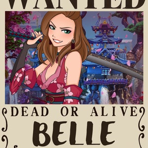 Custom One Piece Inspired Wanted Poster image 5