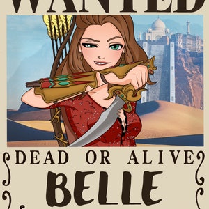 Custom One Piece Inspired Wanted Poster image 3