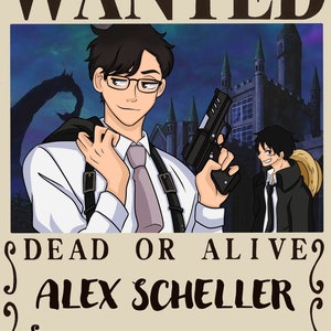 Custom One Piece Inspired Wanted Poster image 9