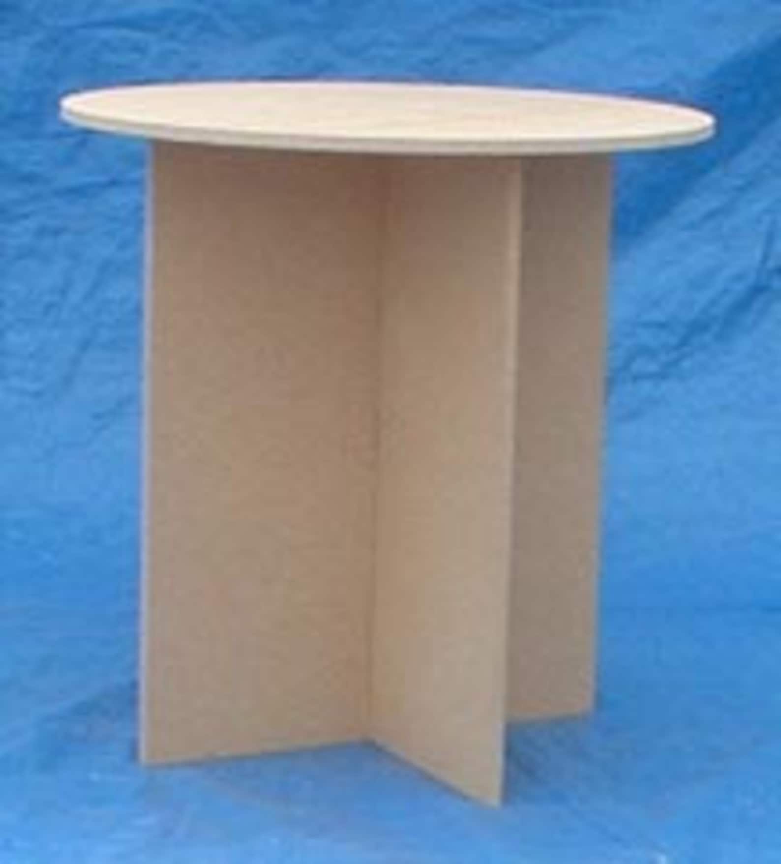 Custom Size Round Particle Board Drape Table You Pick the Etsy