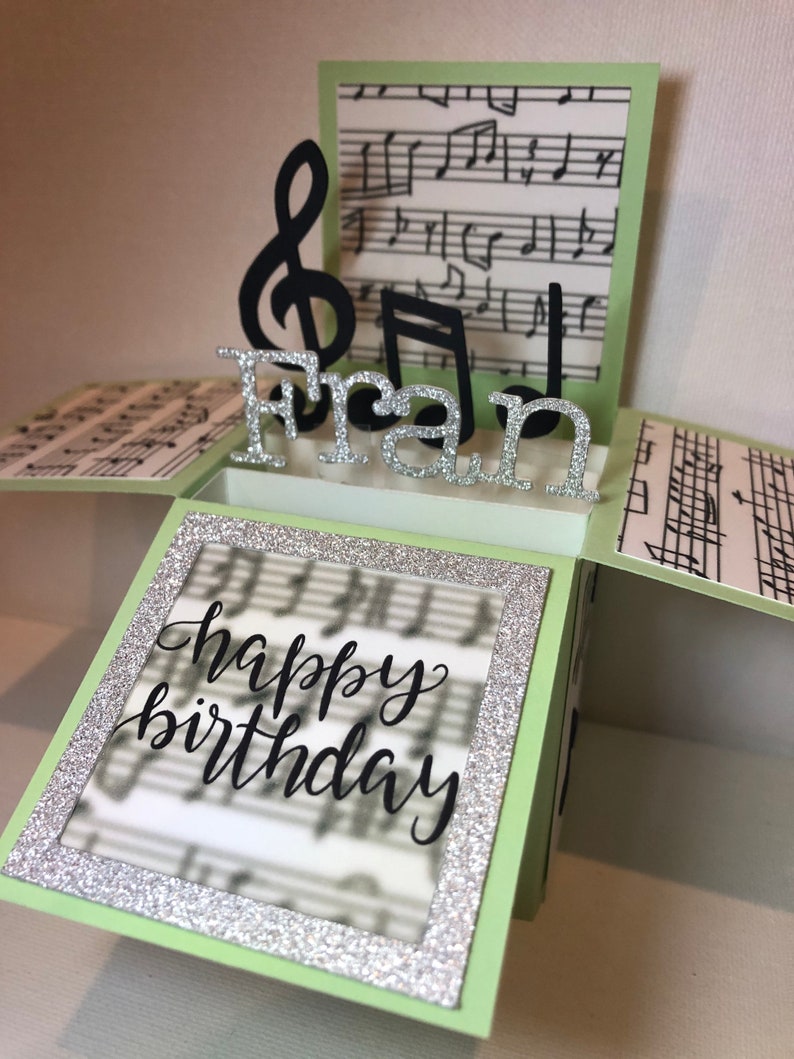 personalized pop up box