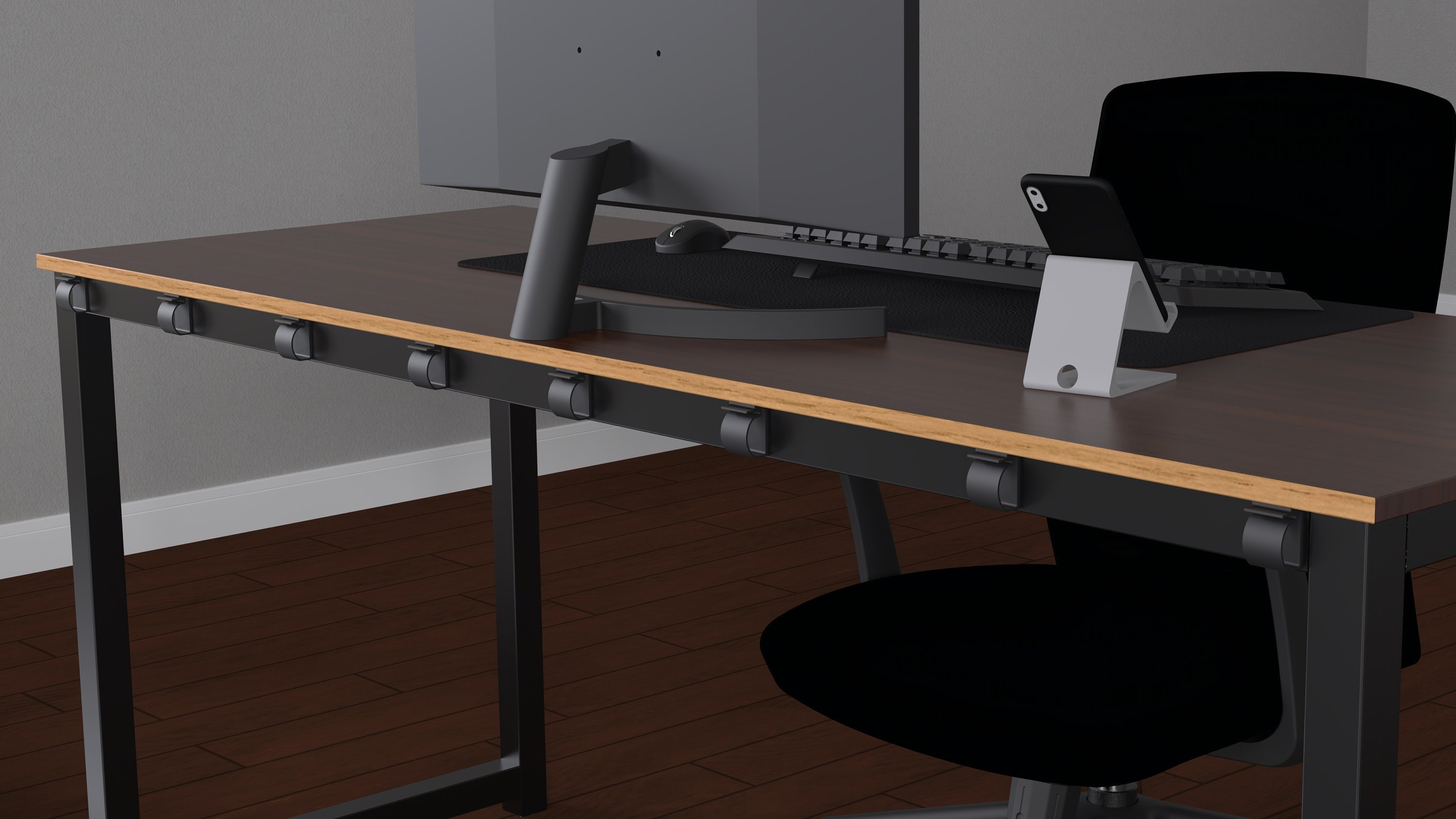 8PC Desk Cable Organizer Modern Cord Holder Computer Wire Etsy