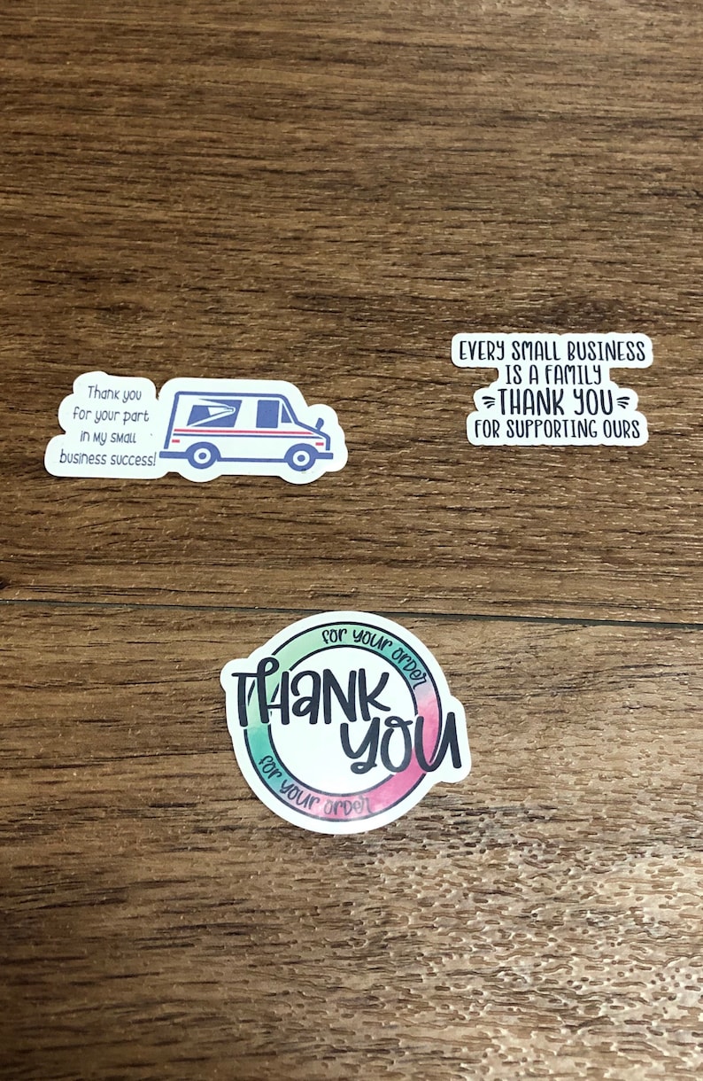 Small Business Packaging Stickers