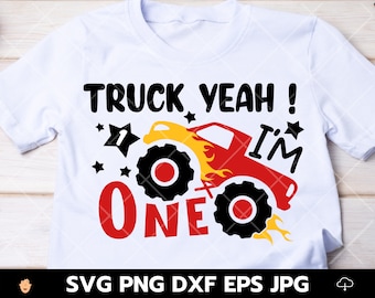 LKW ja Svg, Lkw ja! I'm one svg, 1st Birthday Svg, I am 1 svg, 1 One Collage svg, Boy birthday svg, Layered Files, Digital dowload