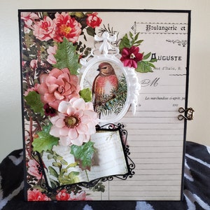 Vintage Style Journal / Photo Album / Scrapbook