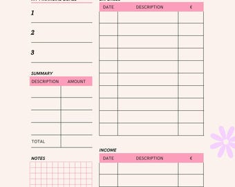 Monthly Budget Planner