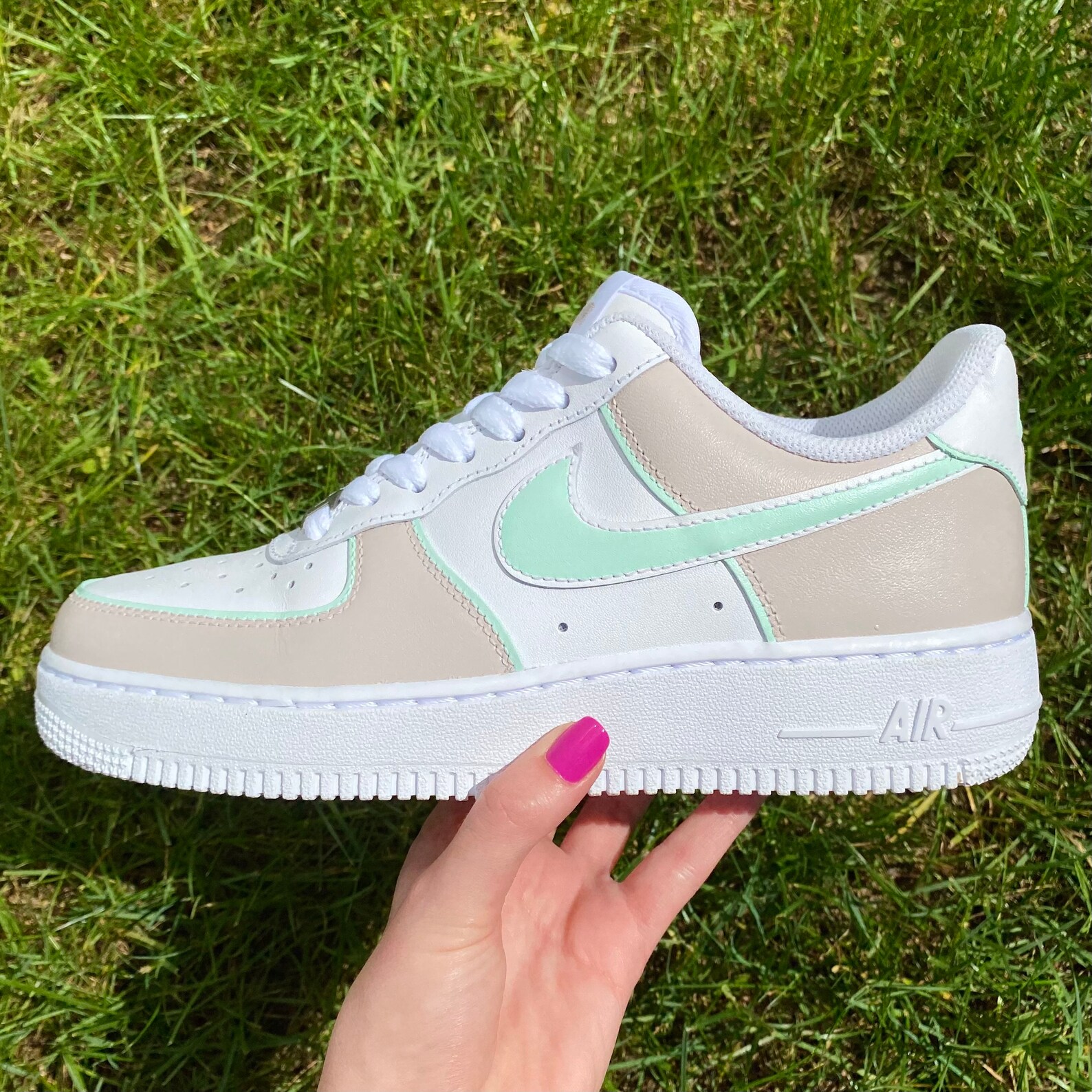 color block nike air force 1