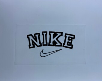 nike iron on logo patches